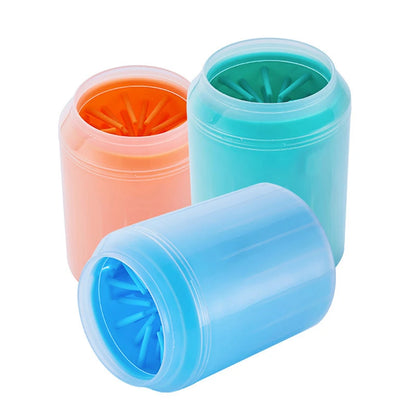Revolutionary Soft Silicone Dog Paw Cleaner Cup - Your Ultimate Portable Solution for Clean Paws After Outdoor Adventures