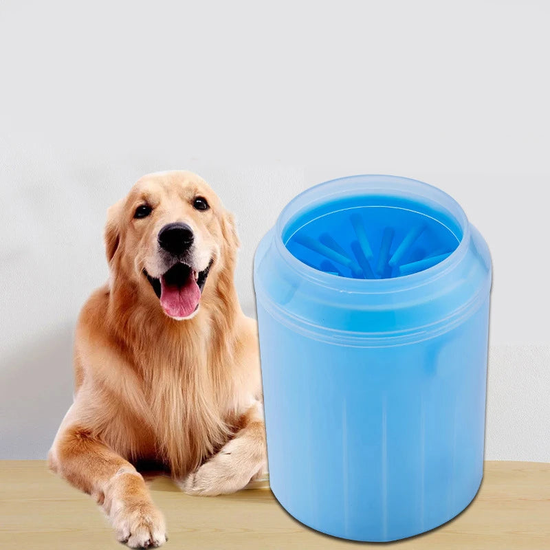 Revolutionary Soft Silicone Dog Paw Cleaner Cup - Your Ultimate Portable Solution for Clean Paws After Outdoor Adventures
