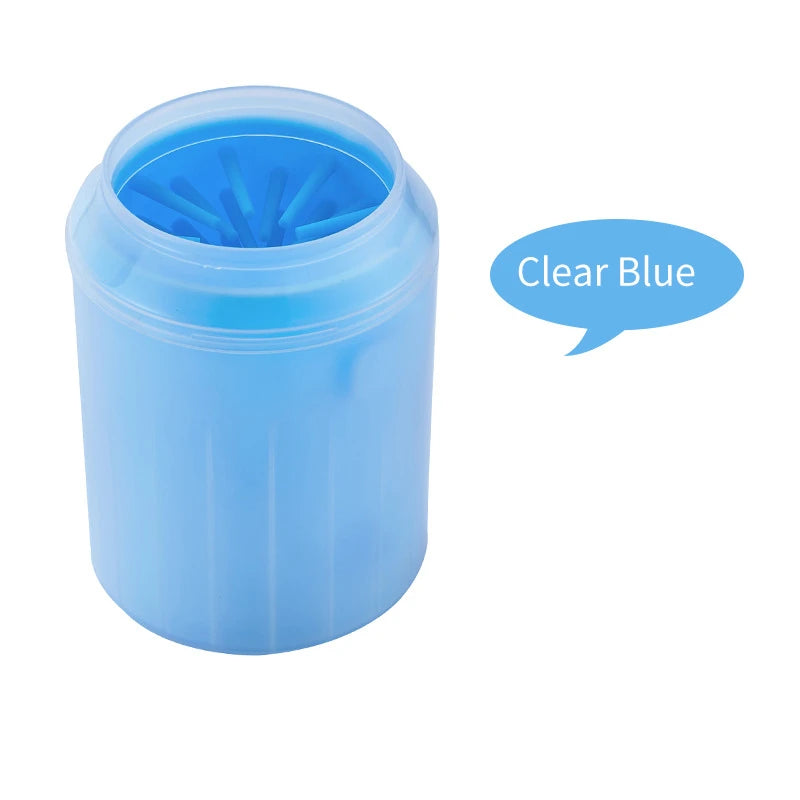 Revolutionary Soft Silicone Dog Paw Cleaner Cup - Your Ultimate Portable Solution for Clean Paws After Outdoor Adventures