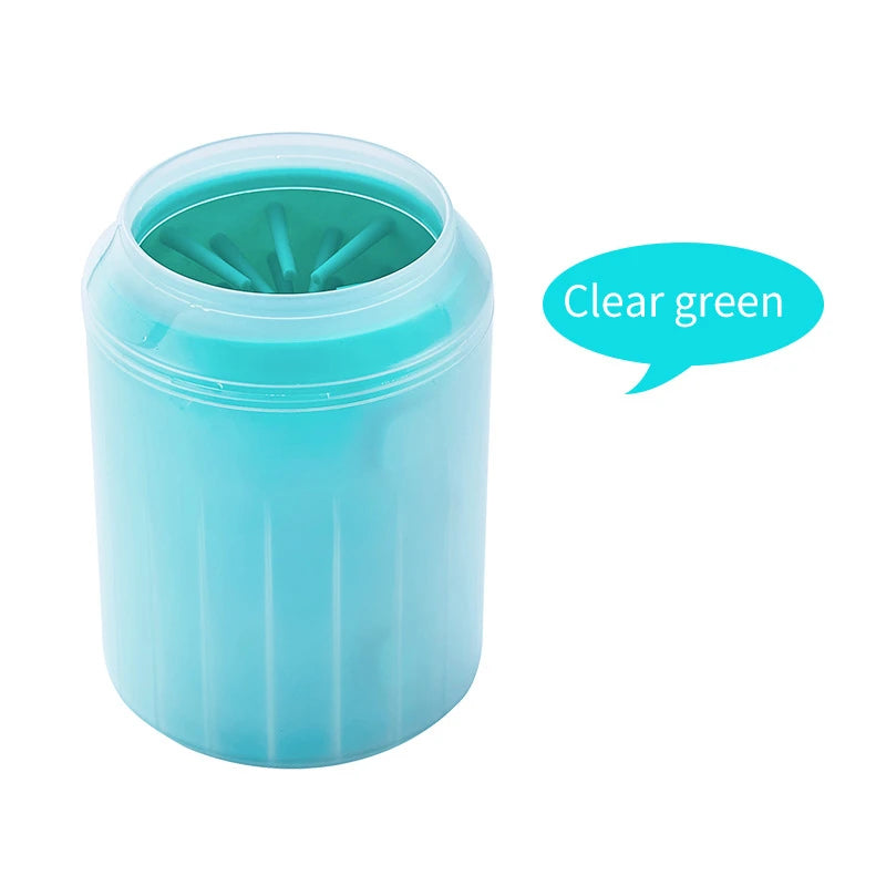 Revolutionary Soft Silicone Dog Paw Cleaner Cup - Your Ultimate Portable Solution for Clean Paws After Outdoor Adventures