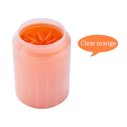 Revolutionary Soft Silicone Dog Paw Cleaner Cup - Your Ultimate Portable Solution for Clean Paws After Outdoor Adventures