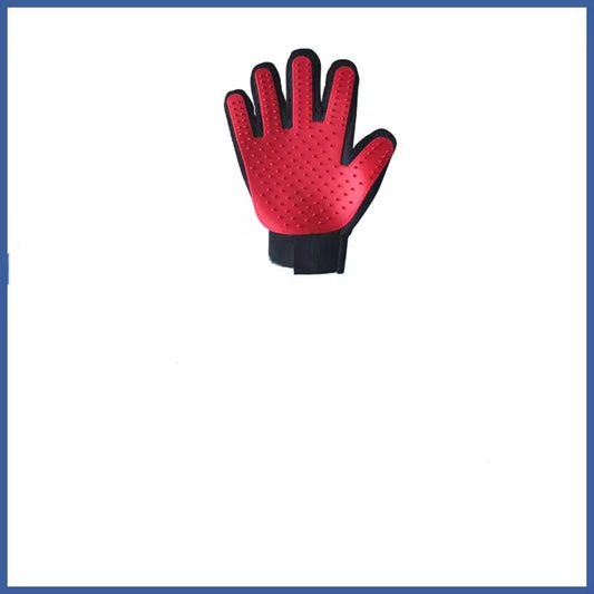 Nonor Rubber Pet Bath Brush and Silicone Grooming Glove for Dogs and Cats